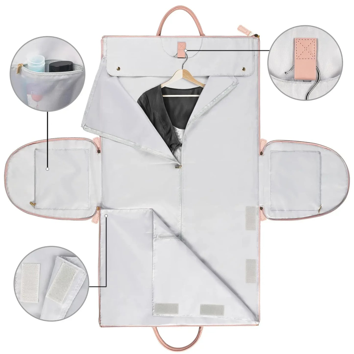 Elegant Expandable Travel Bag