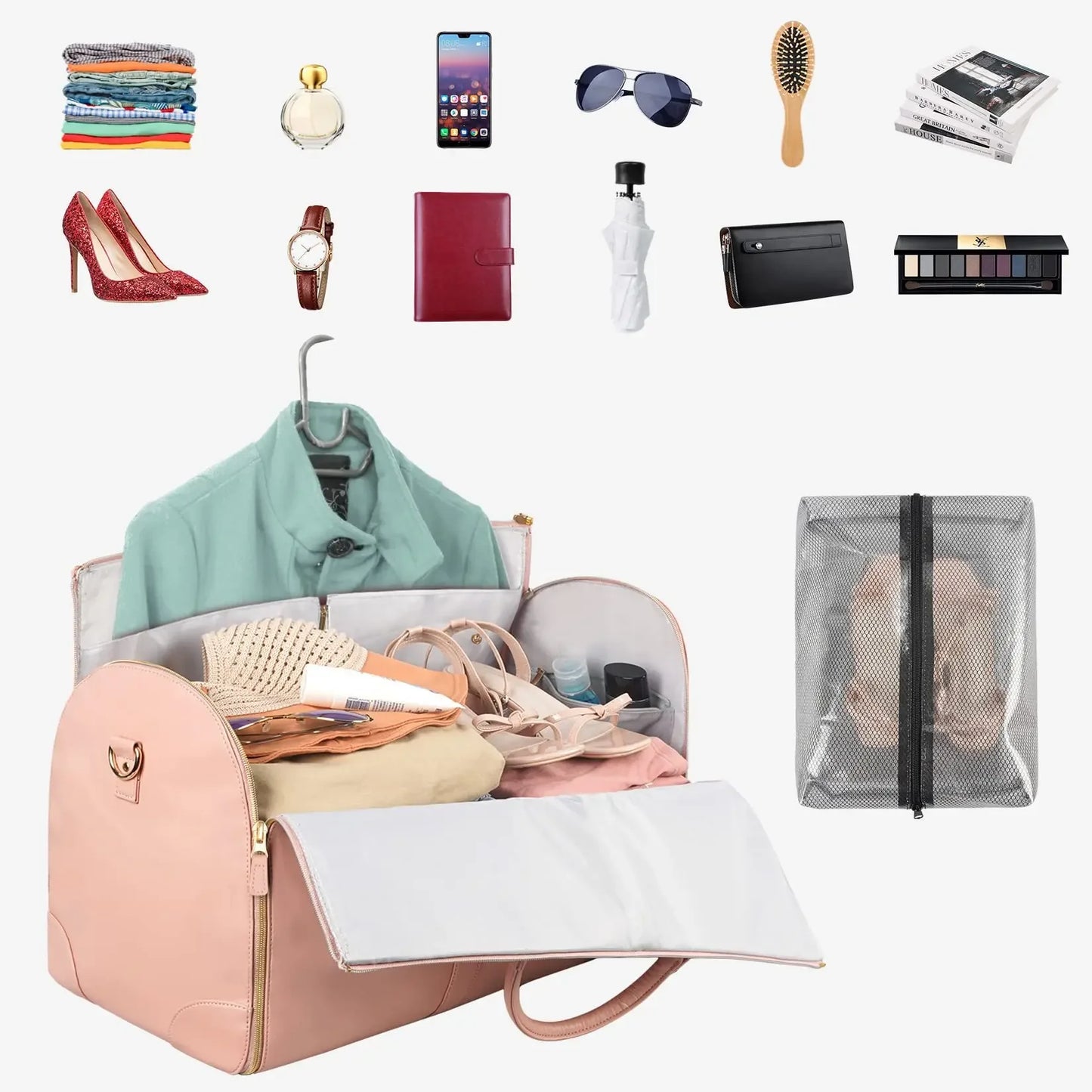 Elegant Expandable Travel Bag