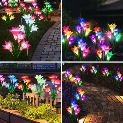 Blooming Solar Garden Lights