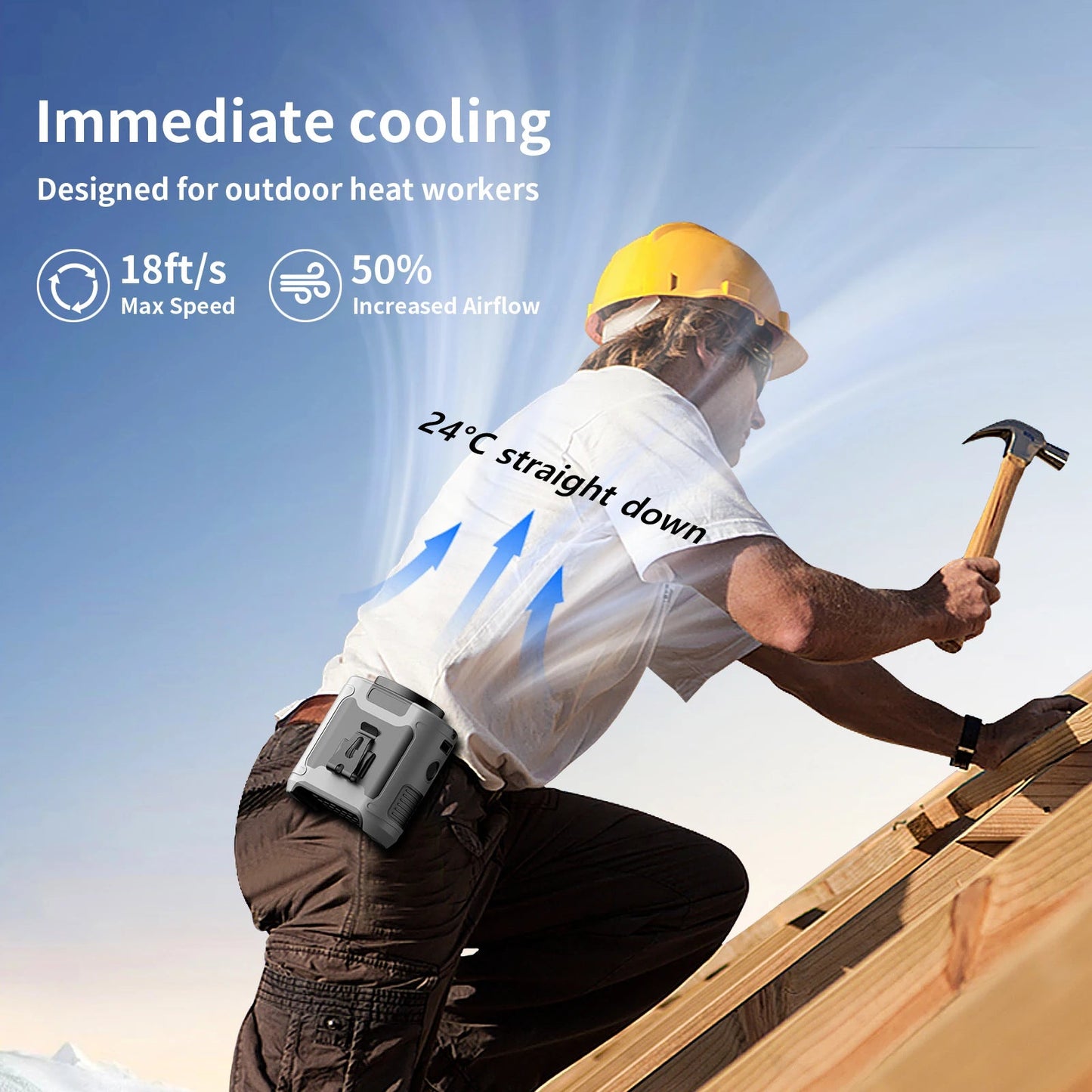 CoolBreeze Portable Fan
