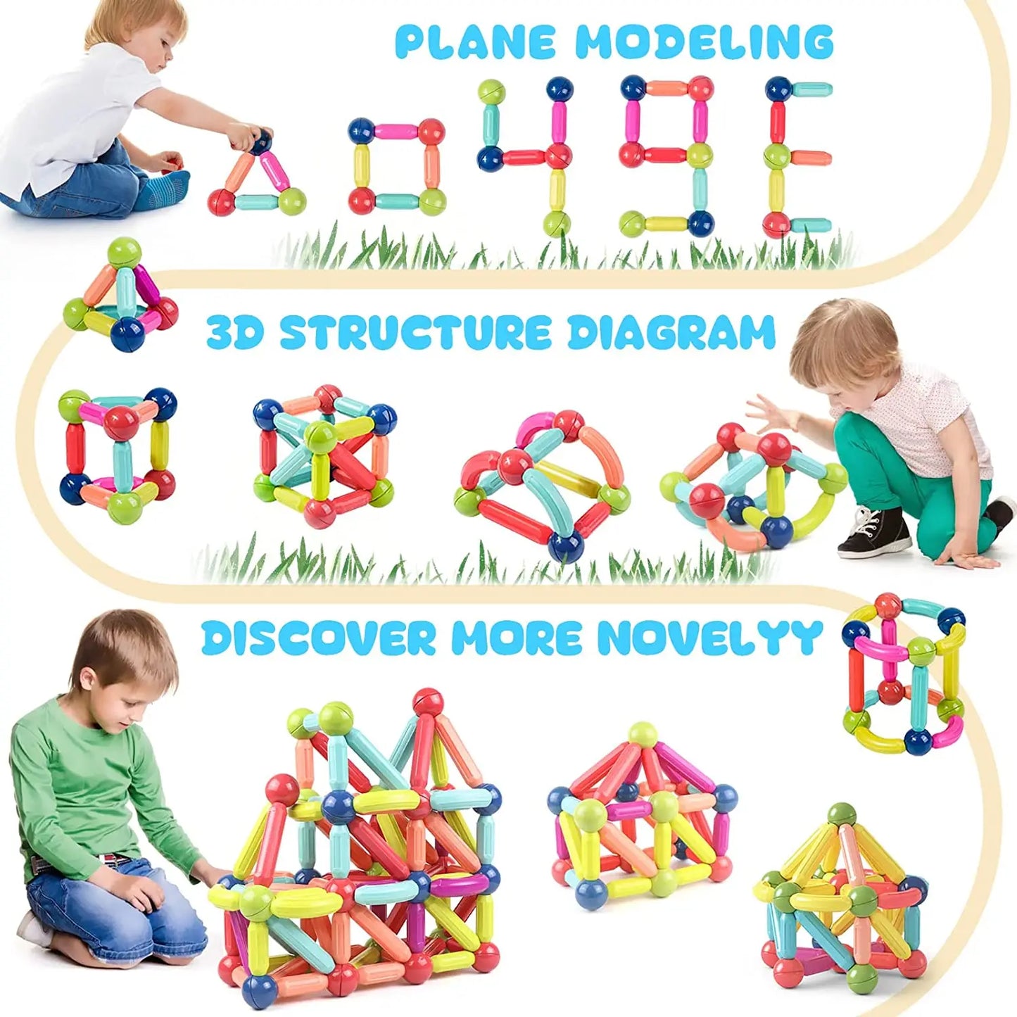 MagnifyMag Building Blocks Set