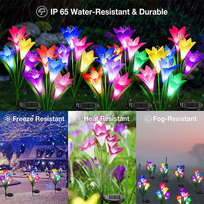 Blooming Solar Garden Lights