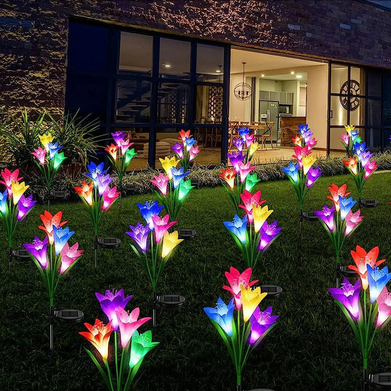 Blooming Solar Garden Lights