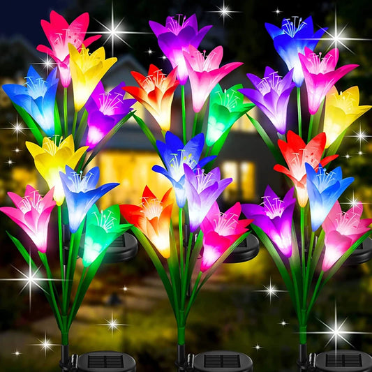 Blooming Solar Garden Lights
